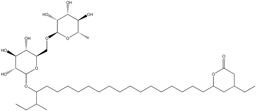 Azralidoside Struktur