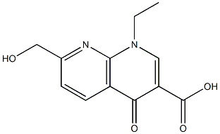 7-hydroxynalidixic acid Struktur