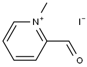 Pyridinium,2-formyl-1-methyl-, iodide (1:1) 結(jié)構(gòu)式