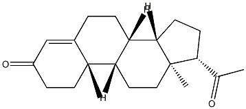 (8α,10α)-Progesterone Struktur