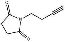 (1-but-3-ynyl)pyrrolidine-2,5-dione Struktur