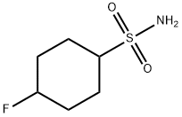 Cyclohexanesulfonamide,4-fluoro-(9CI) Struktur