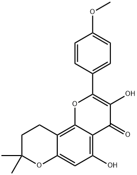 脫水淫羊藿素(淫羊藿素), 38226-86-7, 結(jié)構(gòu)式