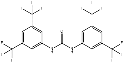 1,3-BIS-(ALPHA,ALPHA,ALPHA,ALPHAPR,ALPHAPR,ALPHAPR-HEXAFLUORO-3,5-XYLYL)-UREA Struktur