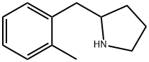 2-[(2-methylphenyl)methyl]pyrrolidine Struktur