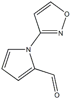 1H-Pyrrole-2-carboxaldehyde,1-(3-isoxazolyl)-(9CI) Struktur