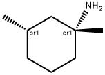 Cyclohexanamine, 1,3-dimethyl-, (1R,3S)-rel- (9CI) Struktur