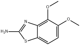 2-Benzothiazolamine,4,5-dimethoxy-(9CI) Struktur