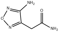 1,2,5-Oxadiazole-3-acetamide,4-amino-(9CI) Struktur