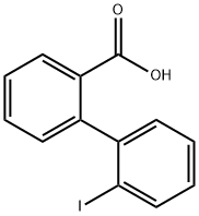 2-BIPHENYL-2'-Iodo-CARBOXYLIC ACID Struktur