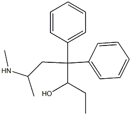 alpha-N-Normethadol Struktur