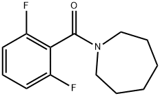 1-(2,6-difluorobenzoyl)azepane Struktur