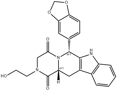 2-Hydroxyethyl Nortadalafil Struktur