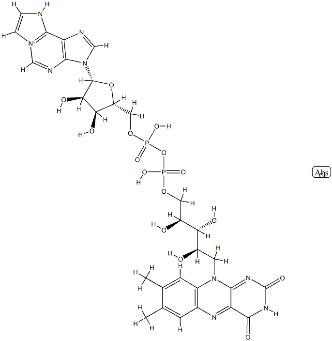 flavin 1,N(6)-ethenoadenine dinucleotide Struktur