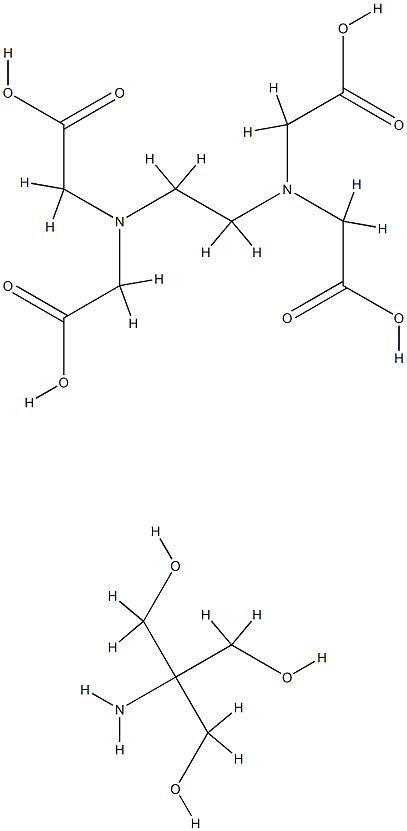 TRIS EDTA BUFFER, DNASE, RNASE, PROTEASE FREE READY TO USE, PH 8.0, FOR MOLECULAR BIOLOGY Struktur