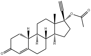 norethindrone acetate Struktur