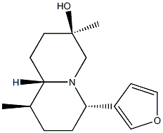 (-)-Nupharolutine Struktur