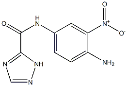 1H-1,2,4-Triazole-3-carboxamide,N-(4-amino-3-nitrophenyl)-(9CI) Struktur