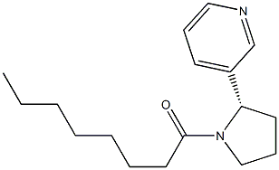 N-octanoylnornicotine Struktur