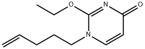 4(1H)-Pyrimidinone,2-ethoxy-1-(4-pentenyl)-(9CI) Struktur