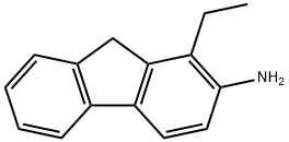 9H-Fluoren-2-amine,1-ethyl-(9CI) Struktur