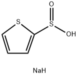 2-Thiophenesulfinicacid, sodium salt (1:1) Struktur