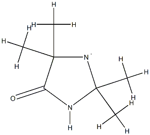 1-Imidazolidinyl,2,2,5,5-tetramethyl-4-oxo-(9CI) Struktur