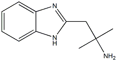 1H-Benzimidazole-2-ethanamine,alpha,alpha-dimethyl-(9CI) Struktur