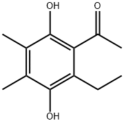 Ethanone,1-(2-ethyl-3,6-dihydroxy-4,5-dimethylphenyl)-(9CI) Struktur