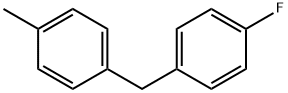 Benzene, 1-fluoro-4-[(4-Methylphenyl)Methyl]- Struktur