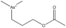 acetylarsenocholine Struktur