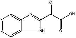 1H-Benzimidazole-2-aceticacid,alpha-oxo-(9CI) Struktur