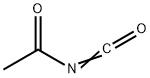 Acetyl isocyanate Struktur