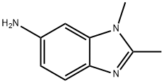 1H-Benzimidazol-6-amine,1,2-dimethyl-(9CI) Struktur