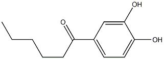 1-Hexanone,1-(3,4-dihydroxyphenyl)-(9CI) Struktur