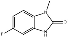 2H-Benzimidazol-2-one,5-fluoro-1,3-dihydro-1-methyl-(9CI) Struktur