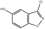 1,2-Benzisoxazol-5-ol,3-chloro-(9CI) Struktur