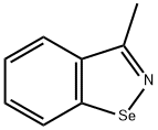 3-Methyl-1,2-benzisoselenazole Struktur