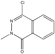 4-chloro-2-methyl-1(2H)-phthalazinone Struktur