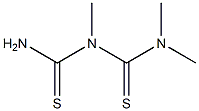 Thioimidodicarbonic  diamide  ([(H2N)C(S)]2NH),  N,N,2-trimethyl-  (9CI) Struktur