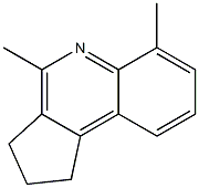 1H-Cyclopenta[c]quinoline,2,3-dihydro-4,6-dimethyl-(9CI) Struktur