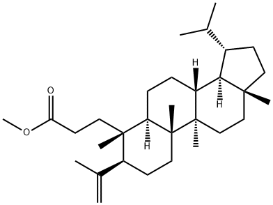 3,4-Secolup-4(23)-en-3-oic acid methyl ester Struktur