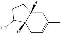 1H-Inden-1-ol,2,3,3a,4,7,7a-hexahydro-5-methyl-,(3aR,7aS)-rel-(9CI) Struktur