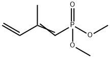 Phosphonic acid, (1,2-butadienyl-3-methyl), dimethyl ester Struktur