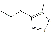 4-Isoxazolamine,5-methyl-N-(1-methylethyl)-(9CI) Struktur