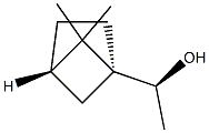 Bicyclo[2.1.1]hexane-1-methanol, -alpha-,5,5-trimethyl-, (-alpha-R,1R,4R)-rel- (9CI) Struktur