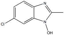 1H-Benzimidazole,6-chloro-1-hydroxy-2-methyl-(9CI) Struktur