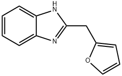 1H-Benzimidazole,2-(2-furanylmethyl)-(9CI) Struktur