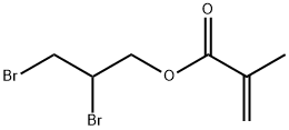 poly(2,3-dibromopropylmethacrylate) Struktur