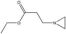 1-Aziridinepropionic acid ethyl ester Struktur